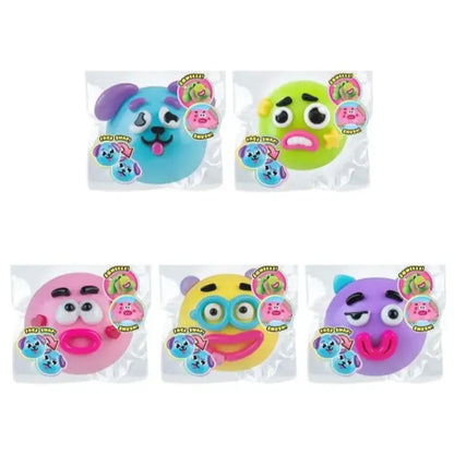 Smushers Curiosities Dog Face Swap Squishy - Soft, Moldable, Slow-Rise Relaxation Toy