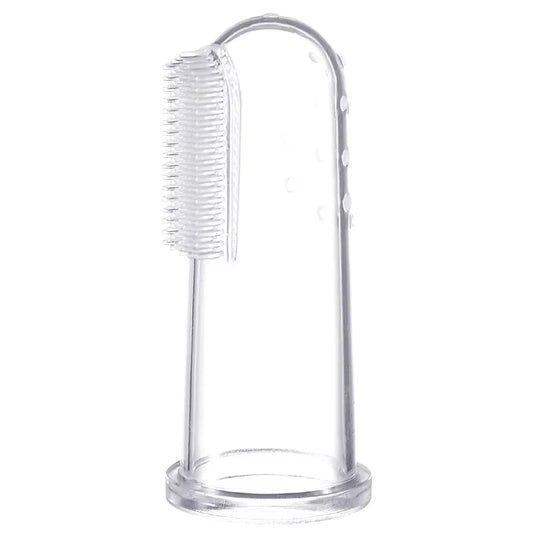 Premium Silicone Pet Finger Toothbrush for Dogs and Cats - Effective Bad Breath and Tartar Control Cleaning Tool