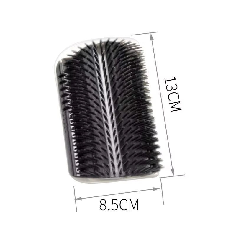 Professional Cat Grooming Brush with Corner Scraper for Hair Removal and Scratching, Removable Design for Kittens and Cats