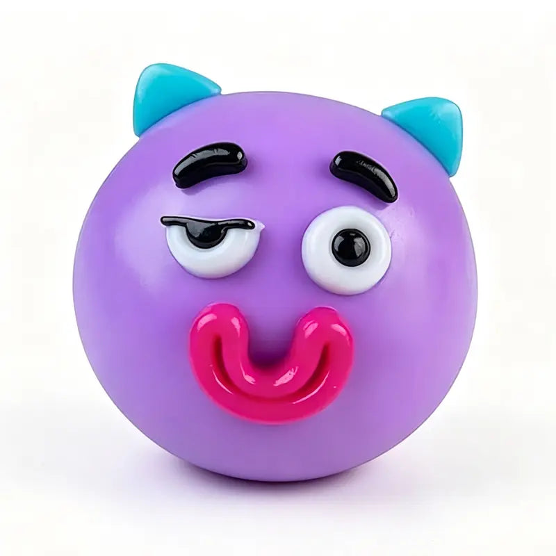 Smushers Curiosities Dog Face Swap Squishy - Soft, Moldable, Slow-Rise Relaxation Toy