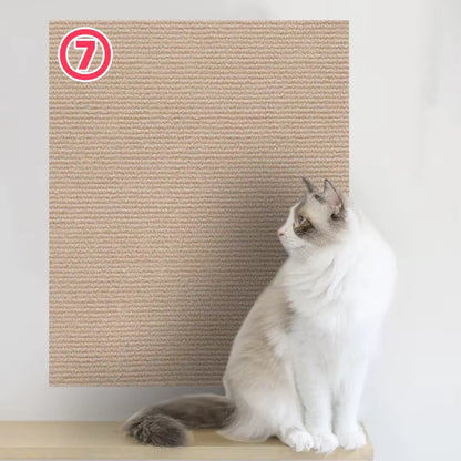 Sofa Protection Mat for Cats - Self-Adhesive Scratch Board and Climbing Frame