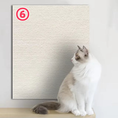 Sofa Protection Mat for Cats - Self-Adhesive Scratch Board and Climbing Frame