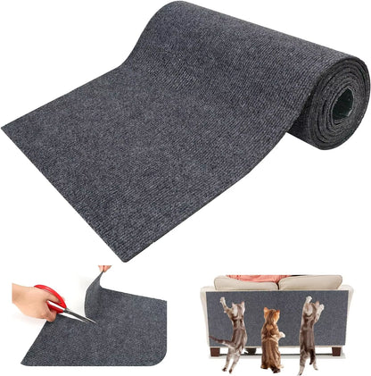 Sofa Protection Mat for Cats - Self-Adhesive Scratch Board and Climbing Frame